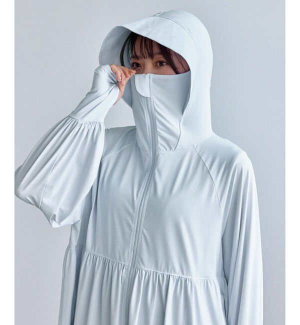 ROPE PICNIC PASSAGE「【WEB限定カラー】絶対焼けたくないUVパーカー/UVカット・接触冷感」|パーカー|