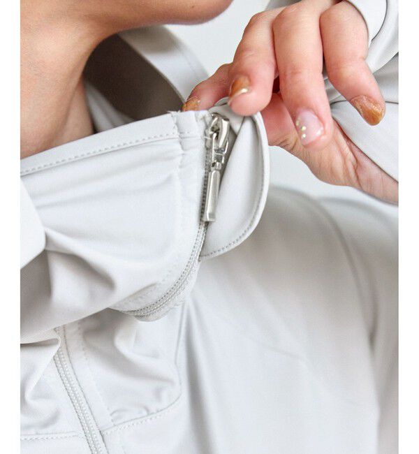 ROPE PICNIC PASSAGE「【WEB限定カラー】絶対焼けたくないUVパーカー/UVカット・接触冷感」|パーカー|