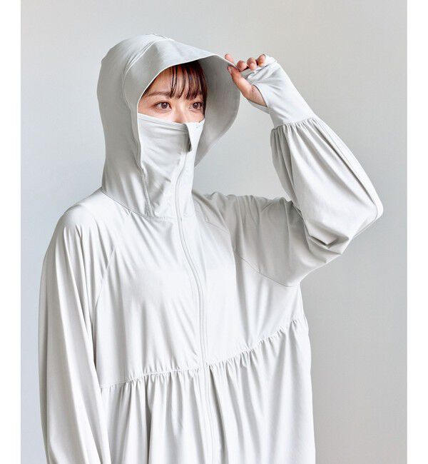 ROPE PICNIC PASSAGE「【WEB限定カラー】絶対焼けたくないUVパーカー/UVカット・接触冷感」|パーカー|