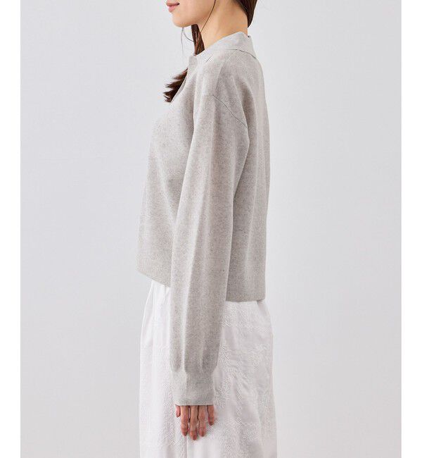 Rope&rsquo;Picnic「スポンジシアーポロカーディガン/イージーケア」|カーディガン|