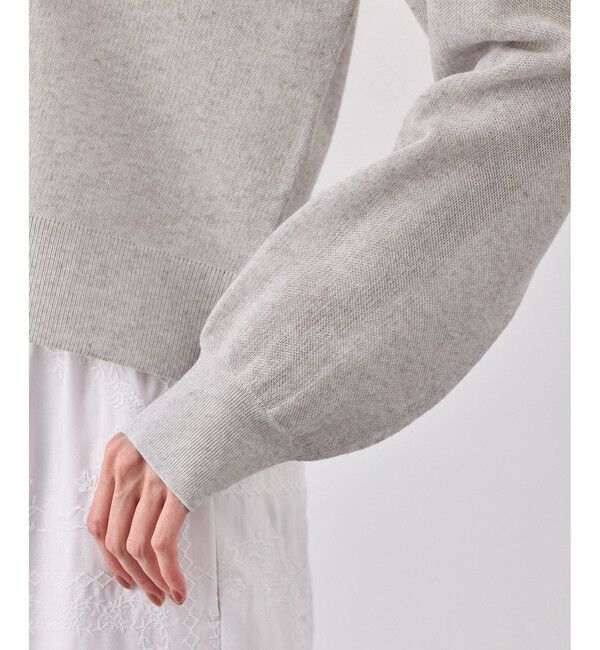 Rope&rsquo;Picnic「スポンジシアーポロカーディガン/イージーケア」|カーディガン|