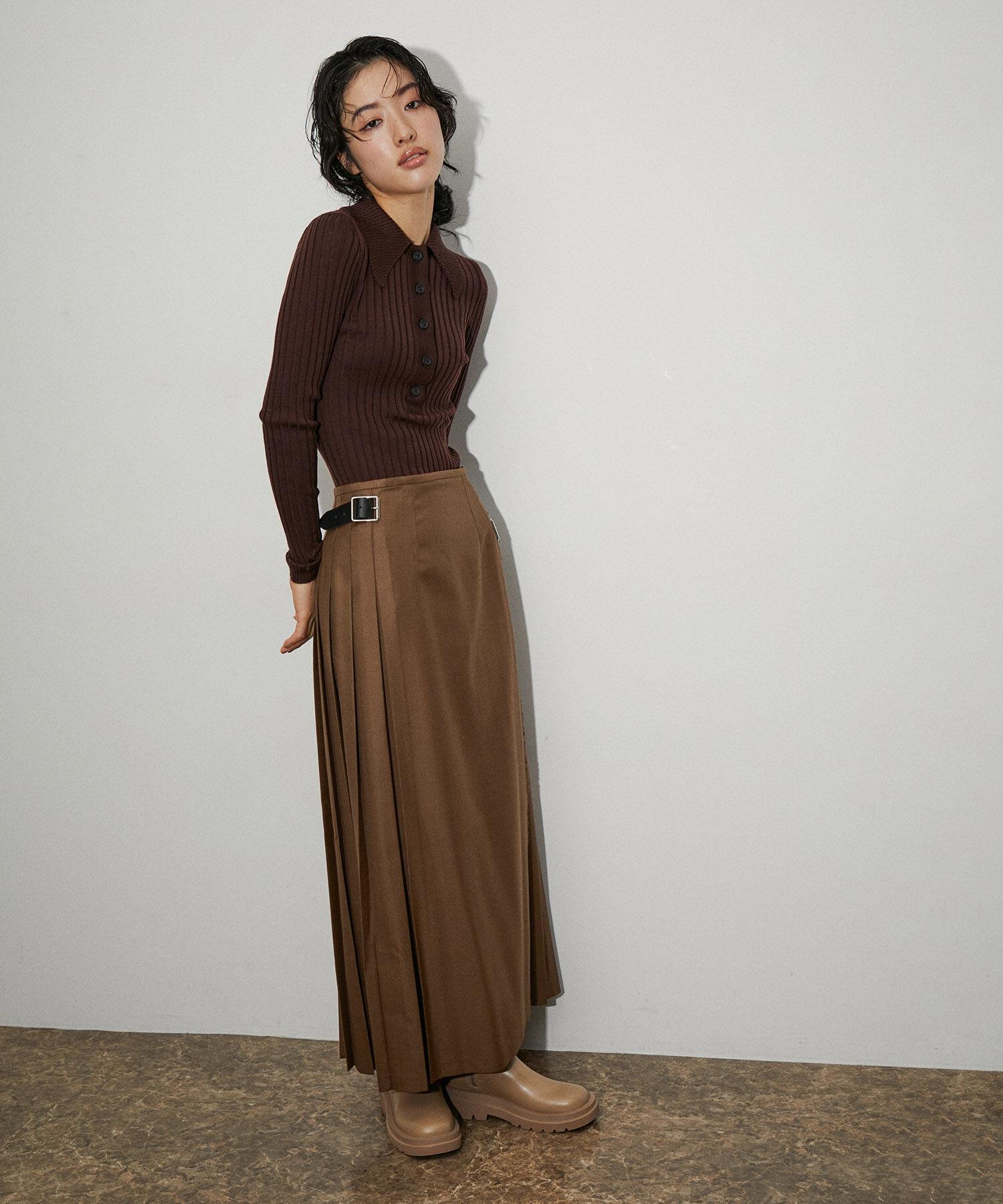 ADAM ET ROPE'「［新色追加］トラックソールストレッチブーツ」|その他|