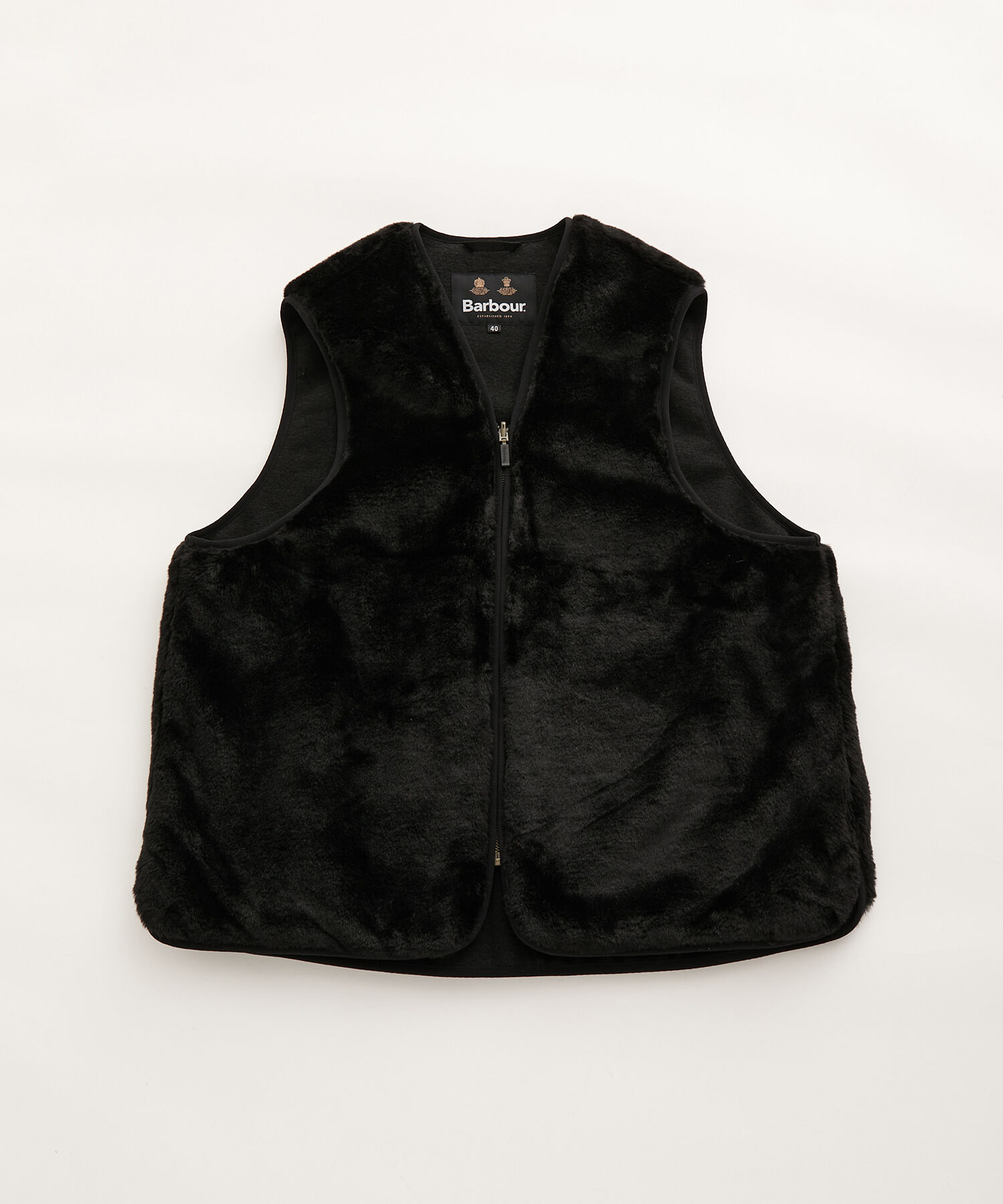 ADAM ET ROPE'「《別注》【Barbour】リバーシブル フロントジップ ファーライナー ベスト / ロイヤルワラント / ユニセック」|その他|