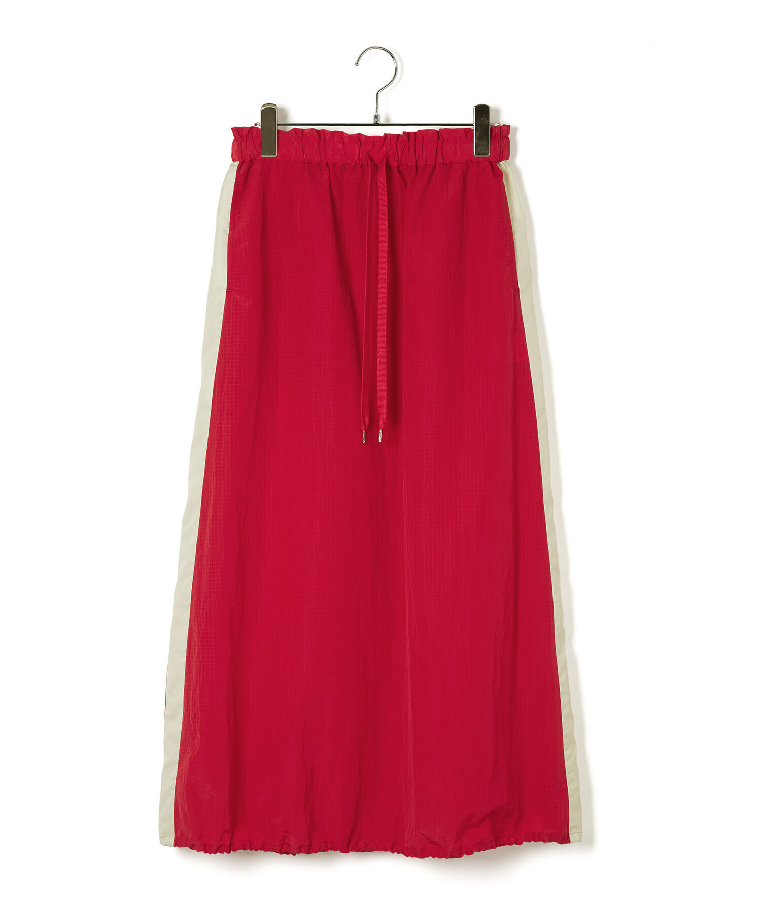 ADAM ET ROPE'「【サステナブル】ドロストヘムラインスカート」|スカート|