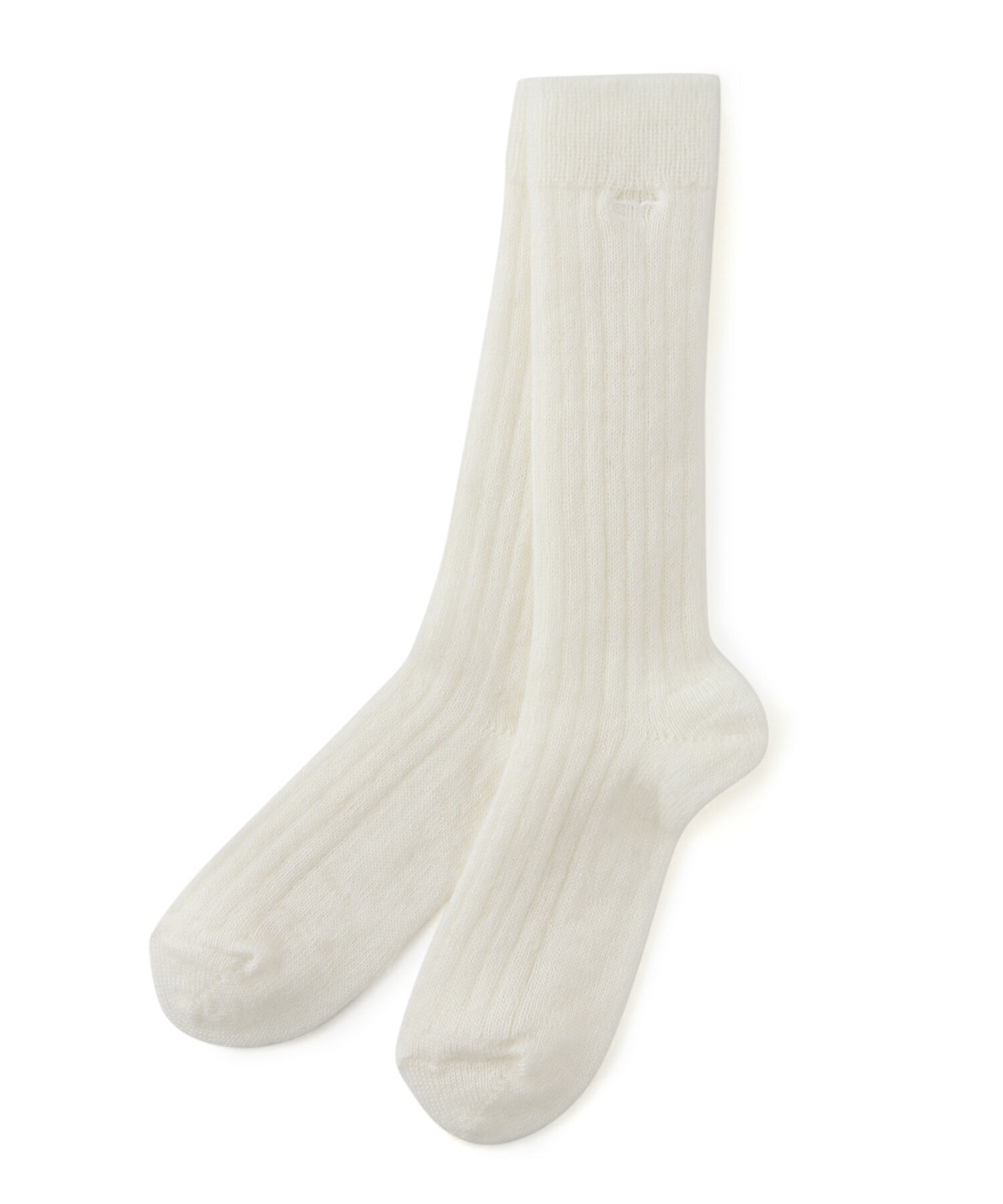 ADAM ET ROPE'「ARロゴヘアリーリブソックス」|ソックス|