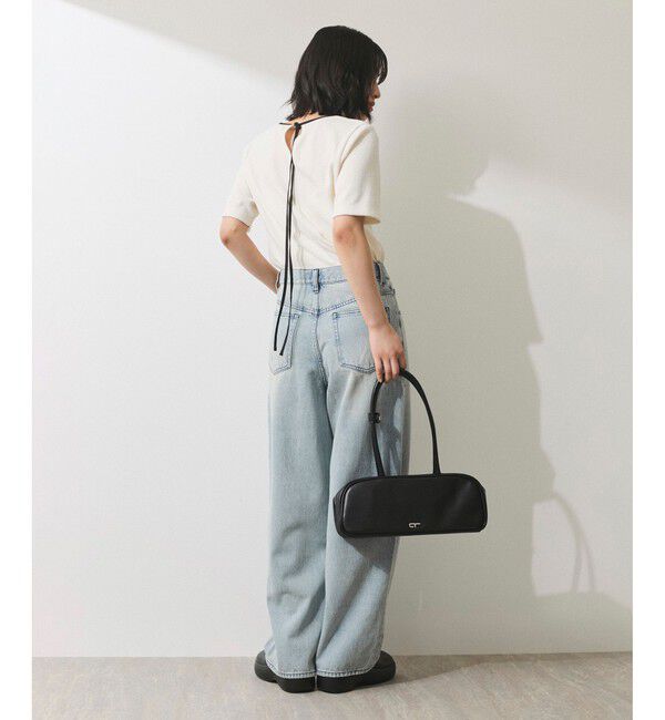 ADAM ET ROPE'「【WEB限定】ワイドストレートデニムパンツ」|デニム|