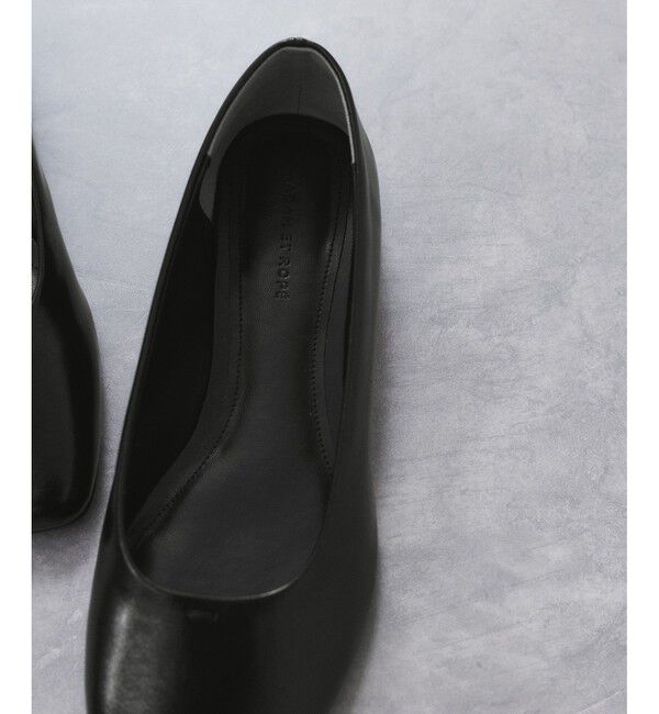 ADAM ET ROPE'「ラウンドフラットシューズ」|パンプス|