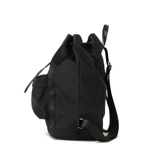 ADAM ET ROPE'「アウトポケットドロストリュック/撥水」|リュック|