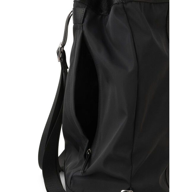 ADAM ET ROPE'「アウトポケットドロストリュック/撥水」|リュック|