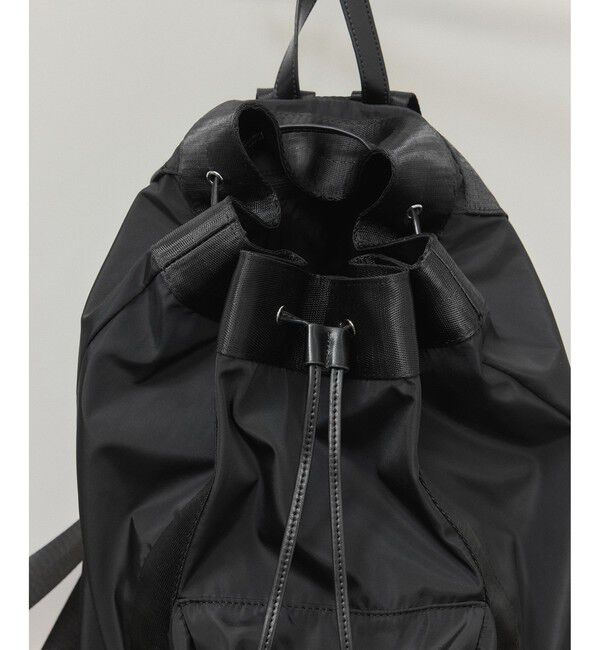 ADAM ET ROPE'「アウトポケットドロストリュック/撥水」|リュック|