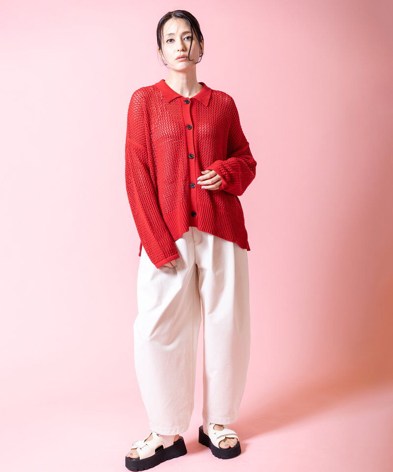  「タックカーブパンツ」|その他|