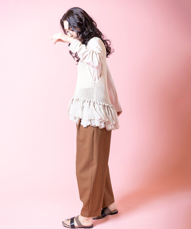  「タックカーブパンツ」|その他|