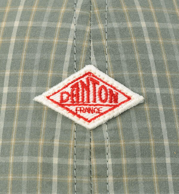 DANTON「DANTON | タイプライター チェック 6Pキャップ UNISEX」|キャップ・キャスケット|