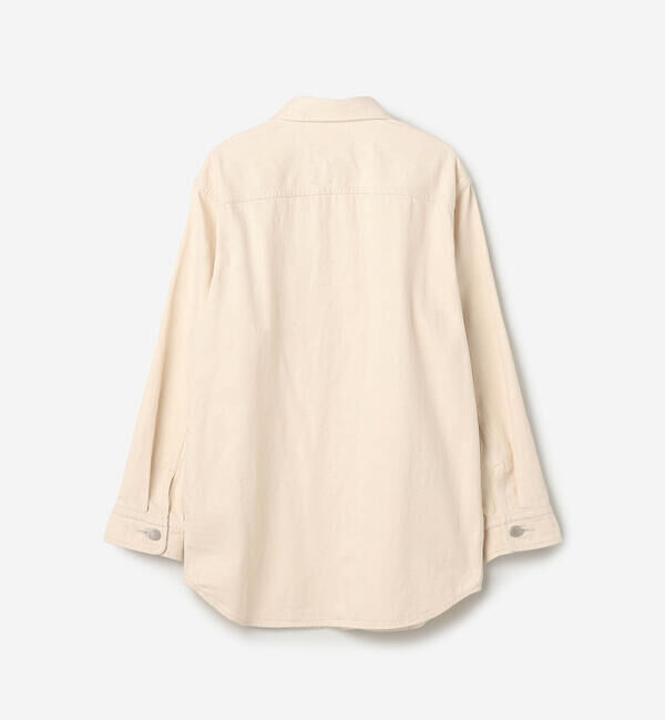 DANTON「DANTON | カツラギコットン ロングシャツジャケット WOMEN」|その他|