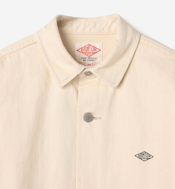 DANTON「DANTON | カツラギコットン ロングシャツジャケット WOMEN」|その他|