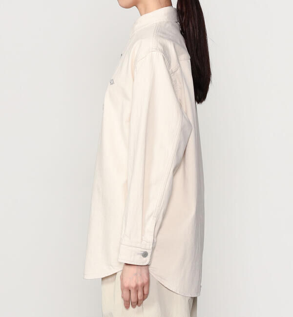 DANTON「DANTON | カツラギコットン ロングシャツジャケット WOMEN」|その他|