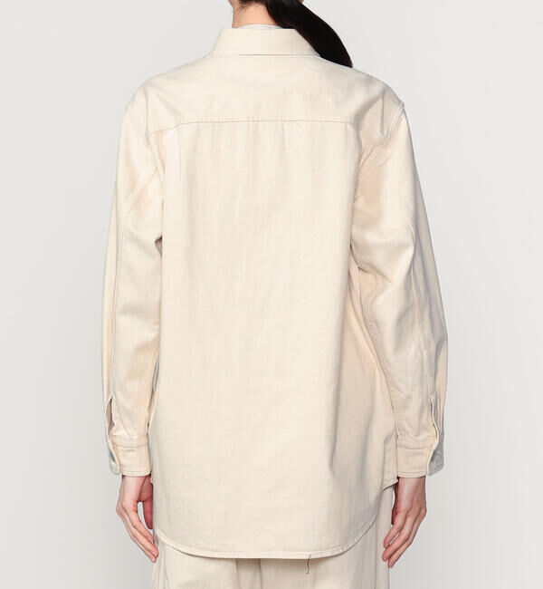 DANTON「DANTON | カツラギコットン ロングシャツジャケット WOMEN」|その他|