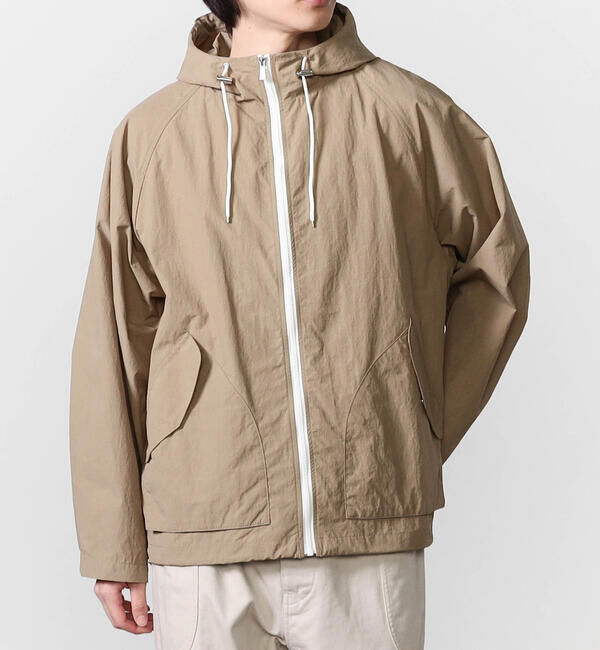 ORCIVAL「ORCIVAL | ナイロンタフタ ジップアップマウンテンジャケット MEN」|テーラードジャケット|BEIGE