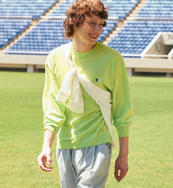 GYMPHLEX「Gymphlex | ジャージー クルーネックプルオーバー MEN」|ニット・セーター|