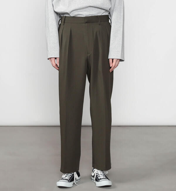 Morris & Sons「MORRIS & SONS | 2タック ワイドスラックス MEN」|チノ|