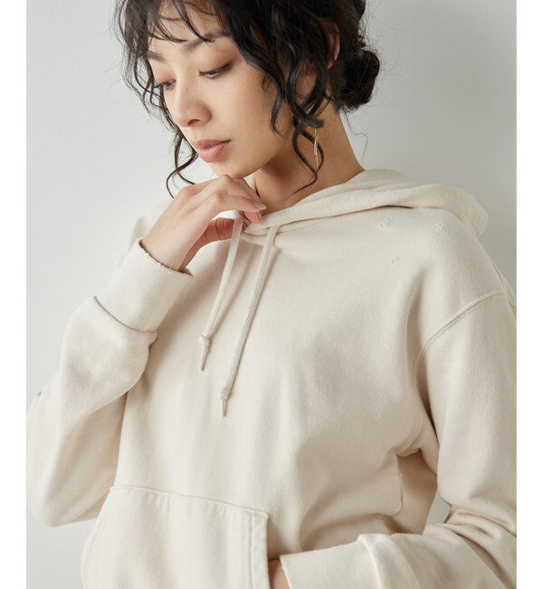  「ダメージフーディプルオーバー」|Tシャツ・カットソー|