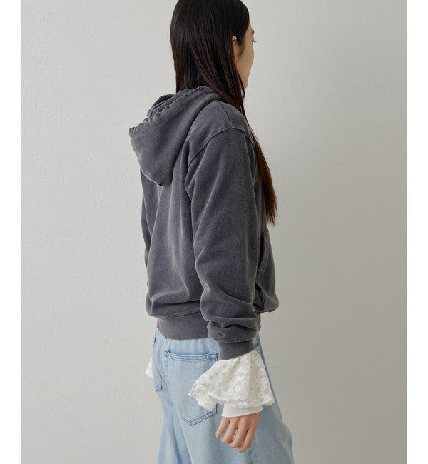  「ダメージフーディプルオーバー」|Tシャツ・カットソー|