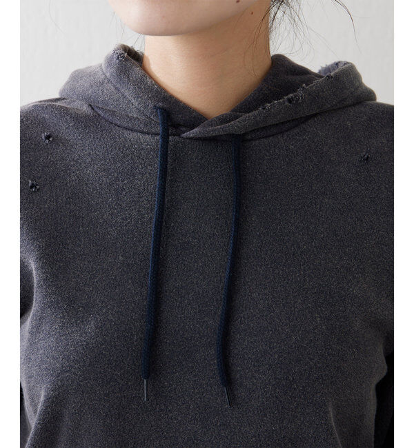  「ダメージフーディプルオーバー」|Tシャツ・カットソー|