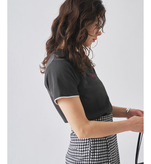 THE PAUSE「【THE PAUSE】THE PAUSE刺繍Tシャツ」|Tシャツ・カットソー|