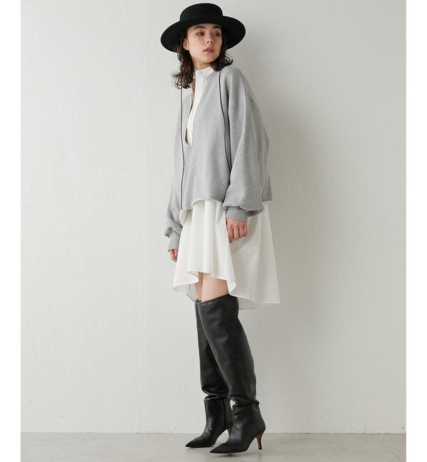  「スウェットVネックプルオーバー２」|Tシャツ・カットソー|