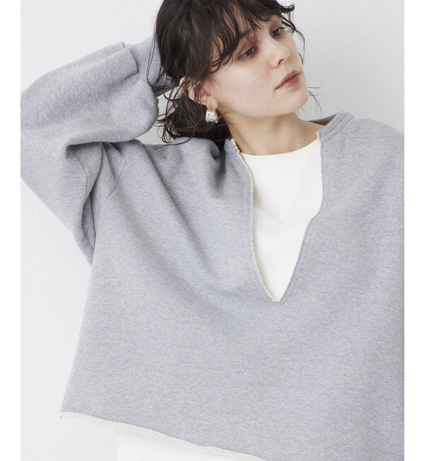  「スウェットVネックプルオーバー２」|Tシャツ・カットソー|