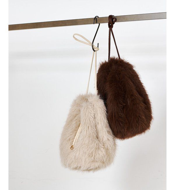 THE PAUSE「【THE PAUSE】フェイクファードロストバッグ」|トートバッグ|