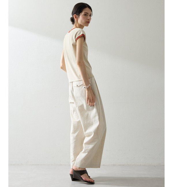 THE PAUSE「【THE PAUSE】フレンチリンガーTEE」|Tシャツ・カットソー|