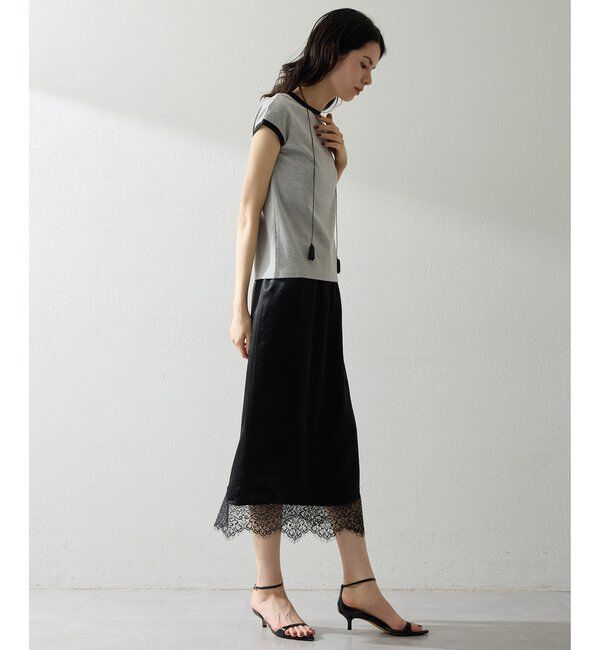 THE PAUSE「【THE PAUSE】フレンチリンガーTEE」|Tシャツ・カットソー|