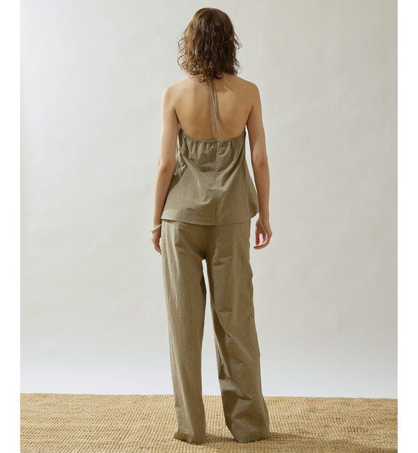 Drawing Numbers「【Drawing Numbers】オーガニックコットンチェックワイドパンツ」|チノ|