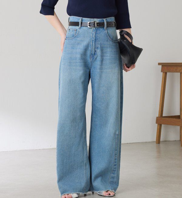  「【累計販売2.５万本】ブルージュデニム」|デニム|