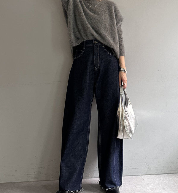  「【累計販売2.５万本】ブルージュデニム」|デニム|