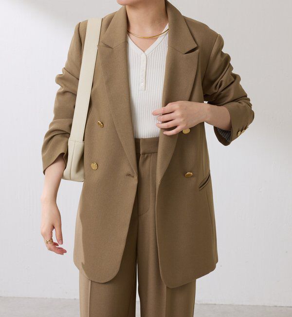  「ウールライクダブルジャケット」|デニムジャケット|