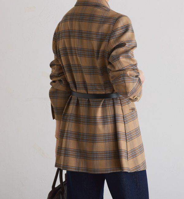  「ウールライクダブルジャケット」|デニムジャケット|