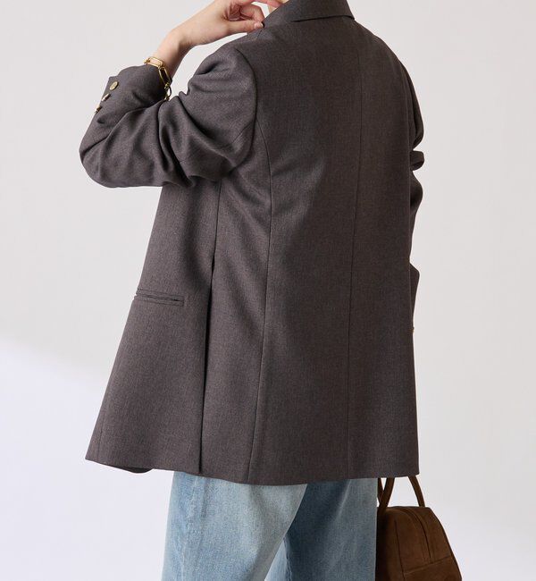  「ウールライクダブルジャケット」|デニムジャケット|