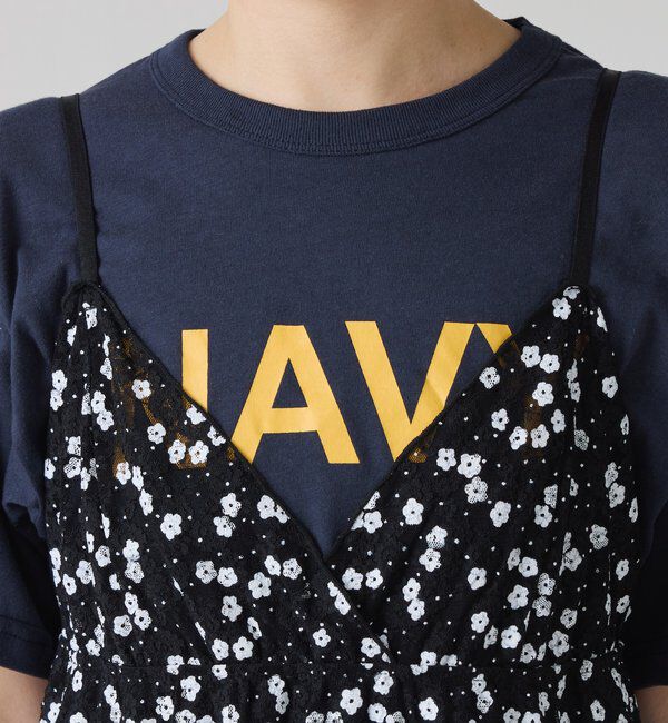  「【PROVOKE別注アイテム】プリントレースキャミワンピース」|ワンピース|