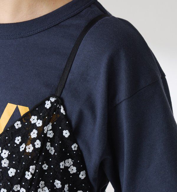  「【PROVOKE別注アイテム】プリントレースキャミワンピース」|ワンピース|