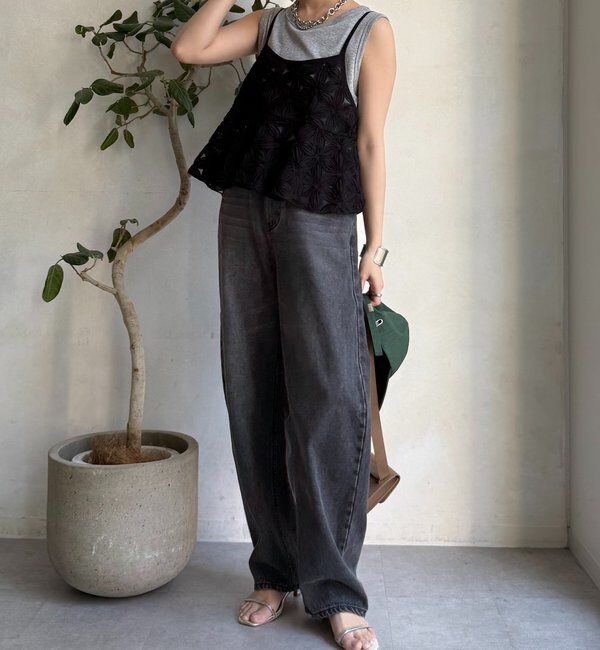  「【ベストセラーアイテム】カーブデニム」|デニム|