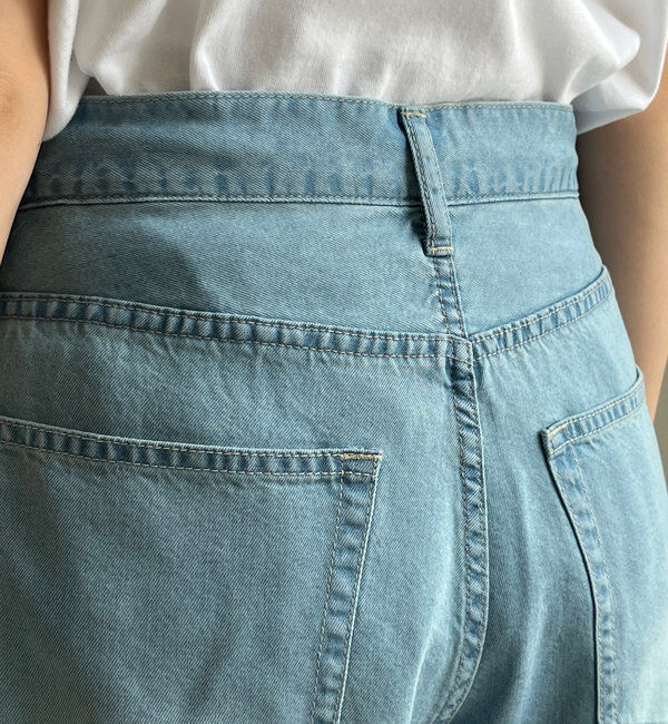  「リヨセルドロストワイドデニム」|デニム|