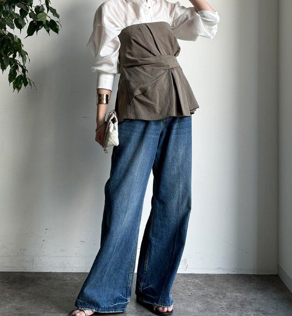  「アシメタックビスチェ」|シャツ・ブラウス|