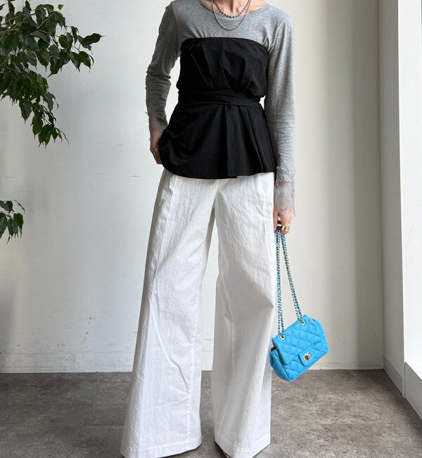  「アシメタックビスチェ」|シャツ・ブラウス|