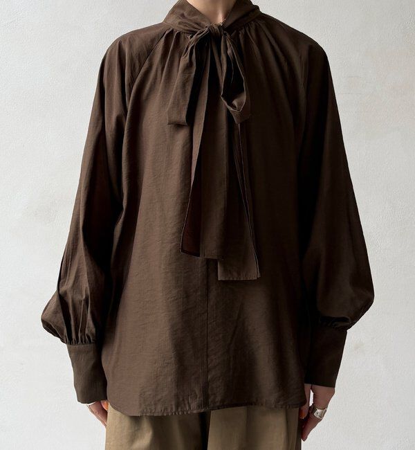  「棒タイ2WAYブラウス」|シャツ・ブラウス|