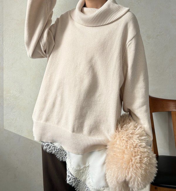  「モールタートルプルオーバー」|ニット・セーター|