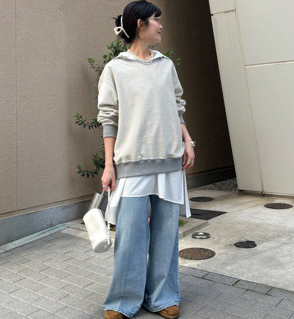  「【インフルエンサーOKOCHI企画】リバーシブルロゴスウェット」|Tシャツ・カットソー|