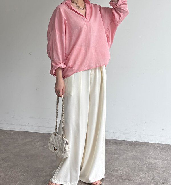  「フロントホックパンツ」|チノ|