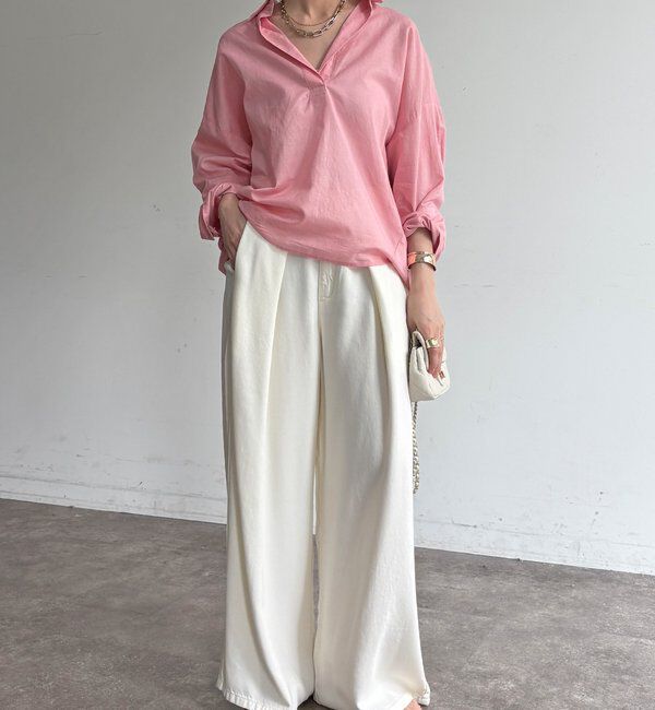  「フロントホックパンツ」|チノ|